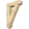Ekena Millwork Traditional Arts and Crafts Rough Sawn Bracket w/ Offset Brace, Douglas Fir, 8"W x 30"D x 42"H BKT0806X30X42TRA03RDF - alternate 1